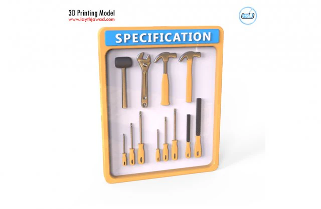 workshop tools 3D Print Model .c4d .max .obj .3ds .fbx .stl .blend 