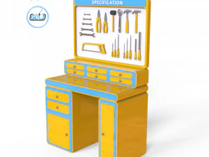 Werkstattwerkzeuge 3D Druckmodell