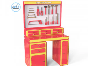 herramientas de taller Modelo de impresión 3D