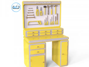 herramientas de taller Modelo de impresión 3D