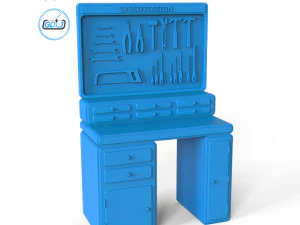 herramientas de taller Modelo de impresión 3D