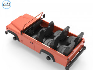 land rover defender 3D Print Model