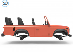 land rover defender 3D Print Model