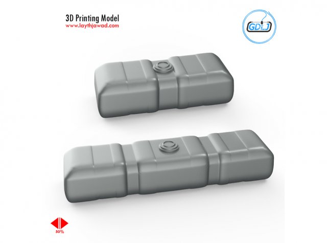 vehicle fuel tank Modelo de impresión 3D .c4d .max .obj .3ds .fbx .stl .blend 