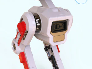 jfo bd-1 star wars - pro version 3D Print Model