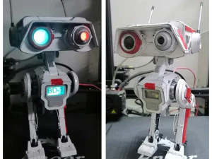 jfo bd-1 star wars - versión pro Modelo de impresión 3D