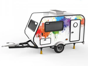 trailer travel 3D Print Model