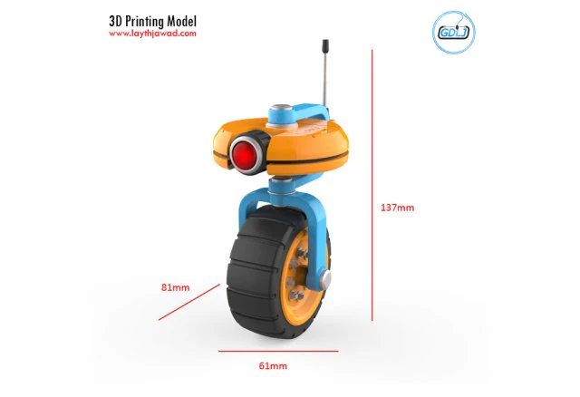 vu robot 3D Print Model .c4d .max .obj .3ds .fbx .stl .blend 