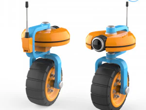 vu robot 3D Print Model