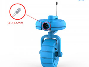 vu robot 3D Print Model