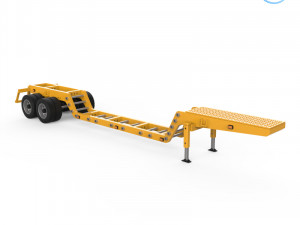 trailer heavy load 3d printing model Model Cetak 3D