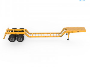 trailer heavy load 3d printing model Model Cetak 3D