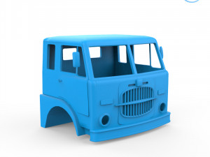 fiat 682 n4 cabin Model Cetak 3D