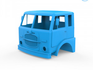 fiat 682 n4 cabin Model Cetak 3D