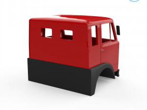 fiat 682 n4 cabin Model Cetak 3D