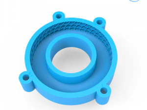 truck tire mold with 3 wheels 3d printing model 3D Print Model