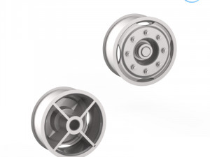 tire mold with standard wheels 3D प्रिंट मॉडल