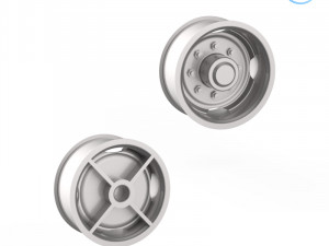 tire mold with standard wheels 3D प्रिंट मॉडल