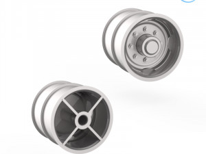 tire mold with standard wheels 3D प्रिंट मॉडल