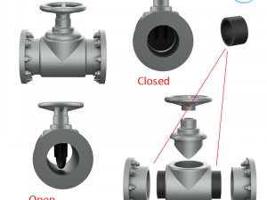 pipe assembly 3D-printmodel