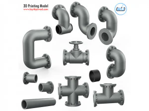 pipe assembly 3D Print Model