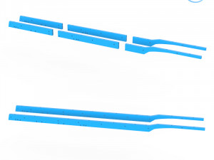 trailer for carrying logs Modello di stampa 3D