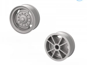 truck tire mold with 3 wheels 3D Print Model