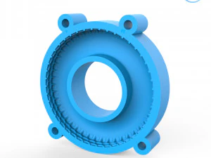 truck tire mold with 3 wheels 3D Print Model