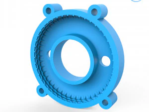 truck tire mold with 3 wheels 3D Print Model