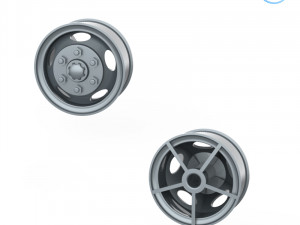 truck tire mold with wheel 3D Принт Модель