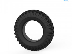 truck tire mold with wheel 3D Принт Модель