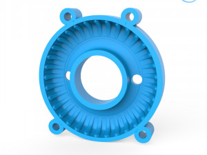 truck tire mold with wheel 3D Принт Модель