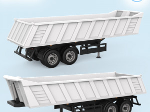 heavy tipper trailer Model do druku 3D