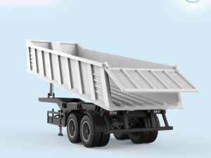 heavy tipper trailer Model do druku 3D