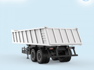 heavy tipper trailer Model do druku 3D