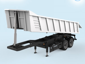 heavy tipper trailer Model do druku 3D