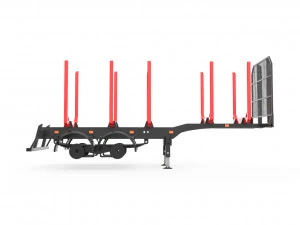 trailer for carrying logs 3D Print Model