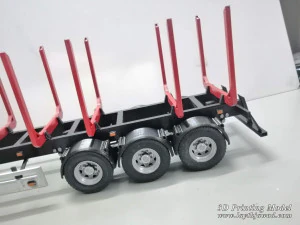 trailer for carrying logs 3D Print Model