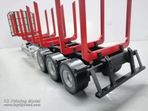 trailer for carrying logs 3D Print Model
