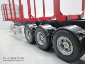 trailer for carrying logs 3D Print Model