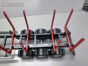 trailer for carrying logs 3D Print Model