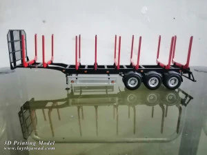 trailer for carrying logs 3D Print Model