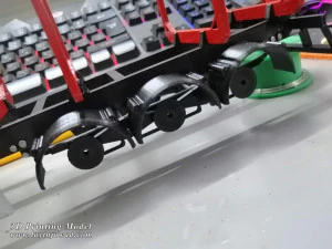 trailer for carrying logs 3D Print Model