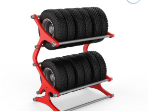 tyre rack 3D-printmodel
