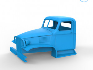gmc cckw 352 cabin 3D 프린트 모델