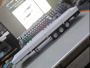 heavy lorry trailer 3d printing model 3D 프린트 모델