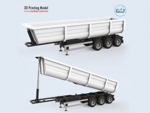 dumper trailer 3D Print Model