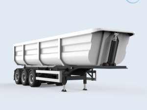 dumper trailer Modello di stampa 3D