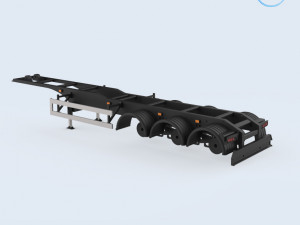 dumper trailer Modello di stampa 3D