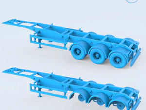dumper trailer 3D Print Model